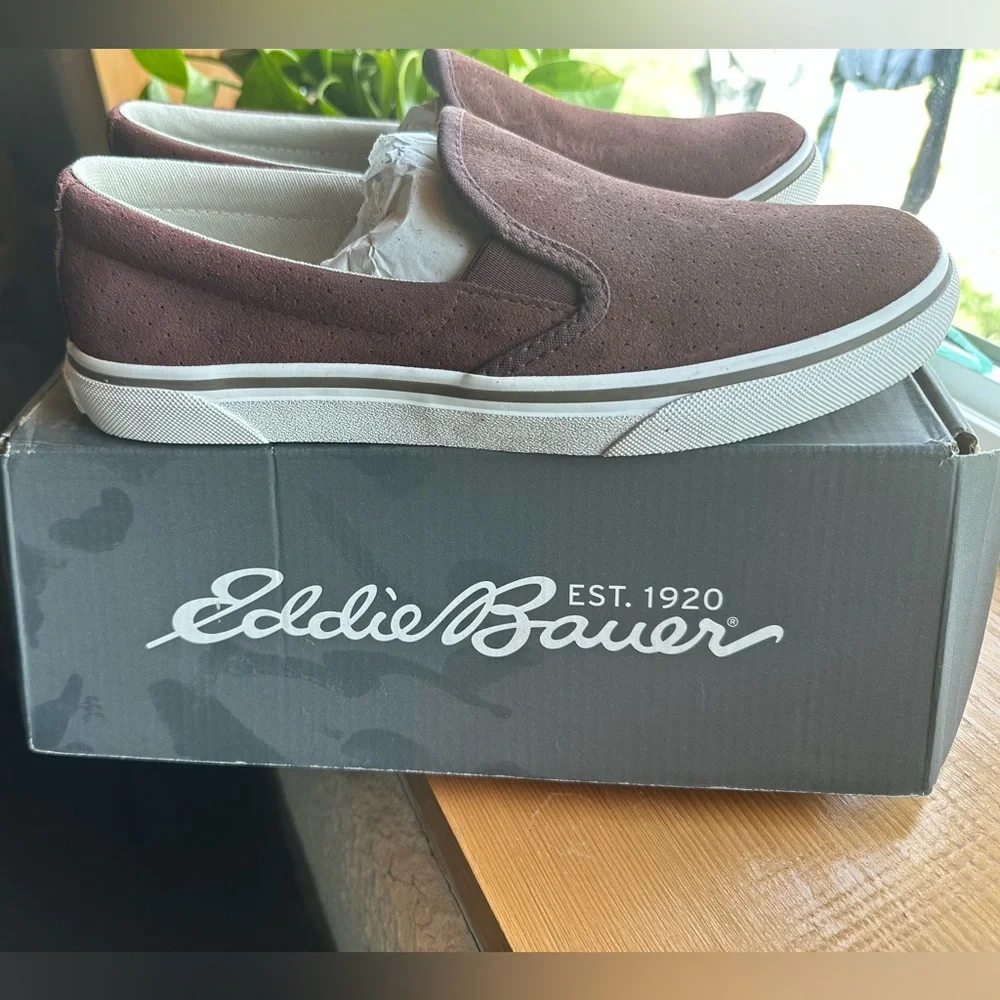 Eddie Bauer Slip-On Sneakers (DK Sable) - Picture 3 of 7